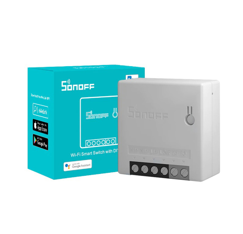 Sonoff Mini R2- Two Way Smart Switch ( Google Home & Alexa )